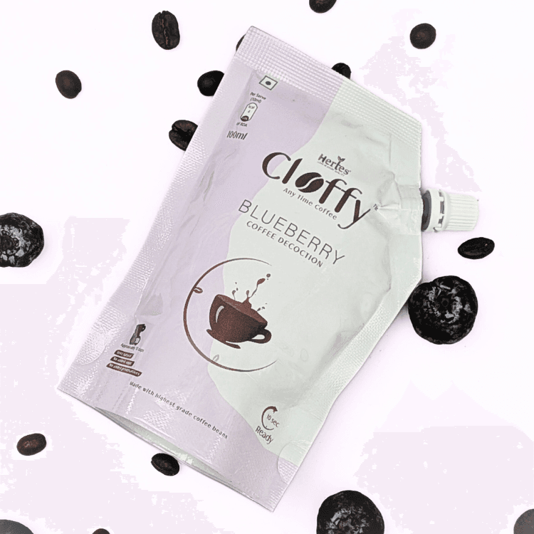 Blue Berry Coffee Decoction