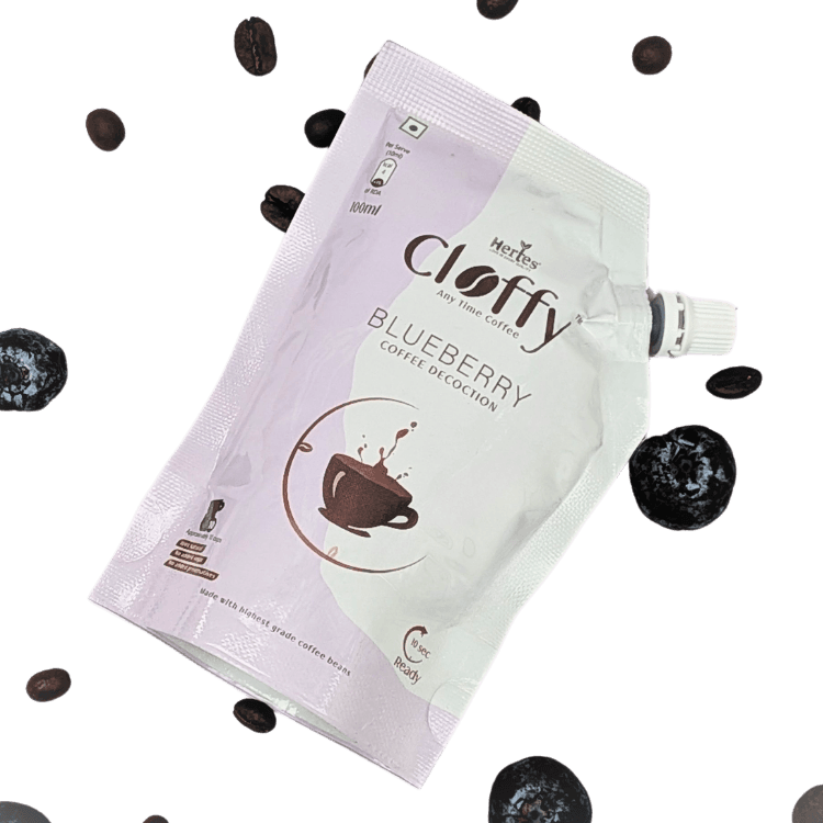 Blue Berry Coffee Decoction